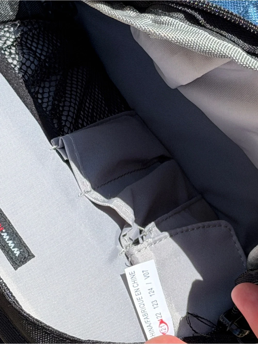 Lowepro Men’s Navy and Black Sling Backpack